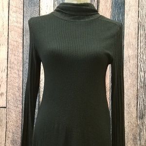 Anthropologie Postmark Long Sleeve Ribbed Dress